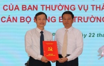 Chuẩn y chức vụ Bí thư Đảng ủy Trường Đại học Hải Phòng