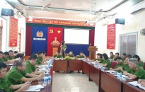 CAQ Hồng Bàng: Tọa đàm nâng cao chất lượng công tác của lực lượng Cảnh sát QLHC về TTXH