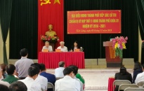 Đồng chí Nguyễn Đình Chuyến – Phó chủ tịch UBND TP  tiếp xúc cử tri tại Tiên Lãng 