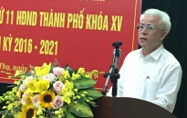 Phó Chủ tịch UBND TP Nguyễn Đình Chuyến tiếp xúc cử tri phường Hoàng Văn Thụ, quận Hồng Bàng 