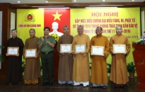 Công an tỉnh Quảng Ninh: Gặp mặt biểu dương đại biểu tăng ni phật tử có thành tích trong phong trào toàn dân bảo vệ ANTQ