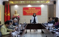 Ủy ban MTTQ Việt Nam thành phố: Lấy ý kiến về dự thảo thông báo của MTTQ tại kỳ họp HĐND