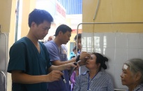 100 người nghèo huyện An Dương được phẫu thuật miễn phí thay thủy tinh thể 
