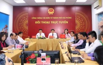 Quận Lê Chân đối thoại trực tuyến trên cổng thông tin điện tử