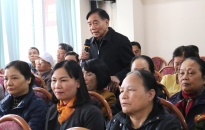 CATP lắng nghe ý kiến nhân dân tại phường Gia Viên, quận Ngô Quyền