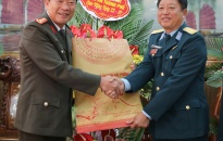 Đại tá Đào Quang Trường chúc mừng Sư đoàn 363 và Bộ tư lệnh Cảnh sát biển I