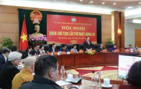 Ủy ban Trung ương MTTQ Việt Nam Khai mạc hội nghị đoàn Chủ tịch lần thứ nhất, khóa IX