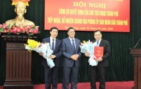 Tiếp nhận, bổ nhiệm đồng chí Phạm Hưng Hùng làm Chánh Văn phòng UBND thành phố