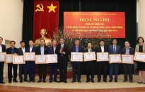 Đảng ủy khối các cơ quan thành phố:  Biểu dương, khen thưởng 26 tổ chức Đảng hoàn thành xuất sắc nhiệm vụ