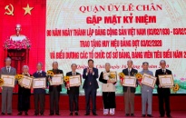 Quận ủy Lê Chân:  Gặp mặt kỷ niệm 90 năm Ngày thành lập Đảng Cộng sản Việt Nam  (3/2/1930 - 3/2/2020)
