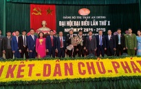 Đảng bộ Thị trấn An Dương (huyện An Dương) lần thứ 10, nhiệm kỳ 2020-2025 