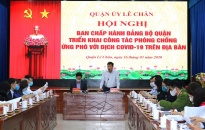 Quận ủy Lê Chân:  Huy động cả hệ thống chính trị vào cuộc trong công tác phòng, chống dịch