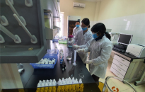 Viện Khoa học và công nghệ Bộ Công an sản xuất dung dịch rửa tay sát khuẩn phòng, chống dịch bệnh COVID-19