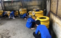 Đoàn phường Văn Đẩu (Kiến An): Khánh thành công trình “Hành trình thứ hai của lốp xe”