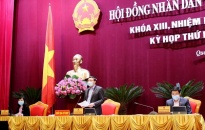 Kỳ họp thứ 16 HĐND tỉnh Quảng Ninh khóa XIII, nhiệm kỳ 2016-2021: Thông qua 8 nghị quyết