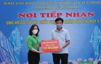 Ủy ban MTTQ VN quận Lê Chân: Tiếp nhận ủng hộ của các tổ chức, cá nhân trong phòng, chống dịch Covid 19