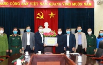 Động viên công tác phòng, chống dịch bệnh Covid-19 tại huyện Kiến Thụy
