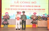 Bổ nhiệm Phó Giám đốc Công an tỉnh Quảng Ninh