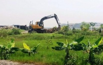 Huyện An Dương:  Tháo dỡ công trình vi phạm tại Khu công nghiệp An Dương  