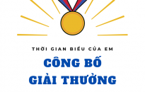 Em Lê Khánh Toàn giành giải Nhất cuộc thi “Thời gian biểu của em”