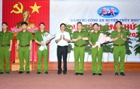 Đảng bộ Công an huyện Thủy Nguyên: Xứng danh tiền phong trên mặt trận trận bảo vệ ANTT