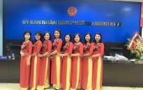 Thực hiện “Tuần mặc trang phục Áo dài - Di sản văn hóa Việt Nam”: Giữ gìn và phát huy bản sắc văn hóa dân tộc