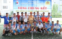 Giải bóng đá nam CATP: Đội bóng Phòng PC08 lên ngôi vô địch