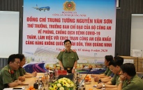 Thứ trưởng Nguyễn Văn Sơn biểu dương lực lượng Quản lý xuất nhập cảnh Công an tỉnh Quảng Ninh