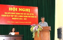 Phó Chủ tịch thường trực UBND thành phố Nguyễn Xuân Bình tiếp xúc cử tri tại phường Vĩnh Niệm, quận Lê Chân