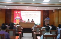 Đồng chí Bùi Thanh Tùng- Phó trưởng Đoàn đại biểu Quốc hội thành phố tiếp xúc cử tri tại huyện An Dương