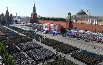 Các nhà lãnh đạo và quân đội nước ngoài dự lễ duyệt binh tại Nga