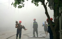 Công an quận Lê Chân:  Thực tập phương án chữa cháy và cứu nạn cứu hộ tại cửa hàng Internet ChipHop.Net