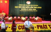 Đại hội Đảng bộ huyện An Dương lần thứ 18, nhiệm kỳ 2020-2025: Bầu 37 đồng chí vào Ban chấp hành 
