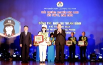 Chủ tịch Công đoàn CATP nhận giải thưởng Nguyễn Văn Linh