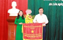 Huyện An Lão:  Nhân dân và cán bộ xã An Thái nhận Cờ thi đua xuất sắc của Thủ tướng Chính phủ