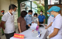 Kiểm tra công tác phòng, chống dịch tại Ga Hải Phòng, cảng cá Máy Chai và các tổ dân phố