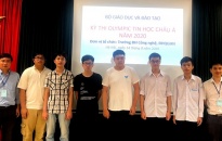 Kỳ thi Olympic Tin học Châu Á - Thái Bình Dương năm 2020: Học sinh Trường THPT chuyên Trần Phú giành Huy chương Đồng