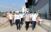 Chủ tịch UBND thành phố Nguyễn Văn Tùng kiểm tra tiến độ thực hiện các Dự án trọng điểm trên địa bàn quận Lê Chân