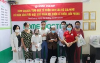Hội Chữ Thập đỏ Hải Phòng tặng 30 suất quà tới các hộ gia đình khó khăn tại quận Lê Chân