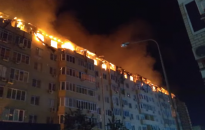 Nga: Cháy lớn tại một tòa chung cư ở thành phố Krasnodar