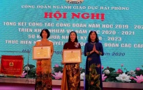 Công đoàn ngành Giáo dục Hải Phòng:  Tổng kết công tác công đoàn năm học 2019 - 2020,  triển khai nhiệm vụ năm học 2020 - 2021