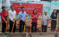 Khởi công xây tặng Nhà Chữ thập đỏ tại quận Đồ Sơn