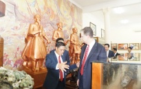 Ngài Đại sứ Kritenbrink thăm Khu di tích lịch sử Bạch Đằng Giang