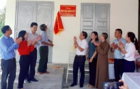 Phường Minh Đức, quận Đồ Sơn: Khánh thành nhà “Đại đoàn kết” tặng hộ nghèo trên địa bàn