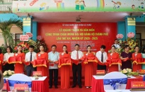 Quận Lê Chân:  Lễ khánh thành và gắn biển công trình xây dựng  Chào mừng Đại hội XVI Đảng bộ thành phố