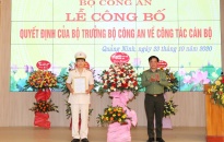 Công bố Phó Giám đốc Công an tỉnh Quảng Ninh 