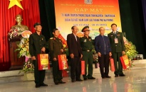 Gặp mặt 71 năm truyền thống Quân tình nguyện- Chuyên gia quân sự Việt Nam giúp Lào tại Hải Phòng 