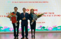 Đồng chí Trần Anh Cường được bổ nhiệm giữ chức Giám đốc Sở Y tế Hải Phòng