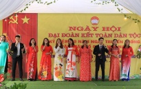 Liên tổ dân phố Bắc Hải- Biên Hòa, phường Bàng La (quận Đồ Sơn): Tưng bừng ngày hội Đại đoàn kết toàn dân tộc
