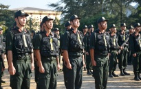 Cảnh sát cơ động Công an Quảng Ninh: Bế giảng công tác huấn luyện nâng cao năm 2020